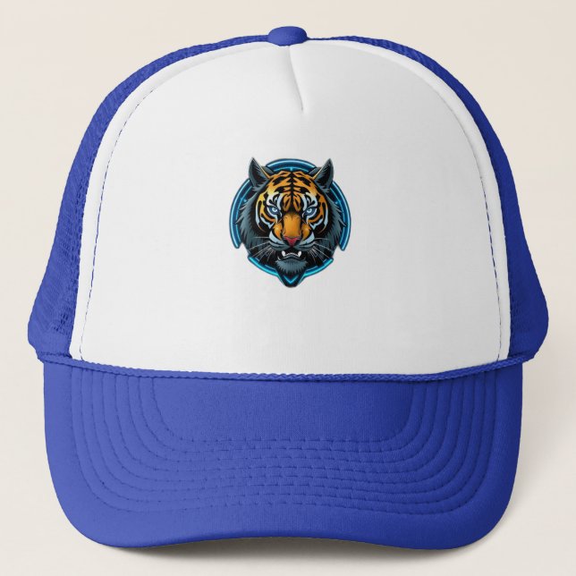 Gorra De Camionero „Tiger – König des Dschungels“ (Anverso)