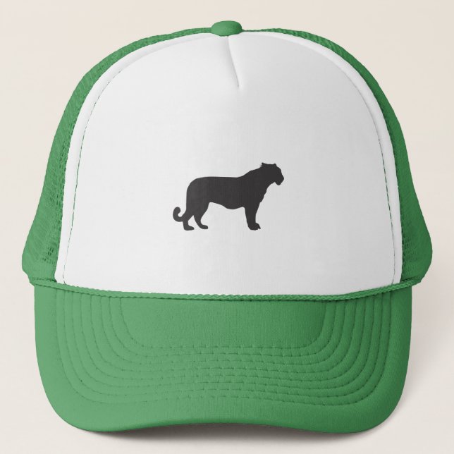 Gorra De Camionero Tiger Silhouette (Anverso)