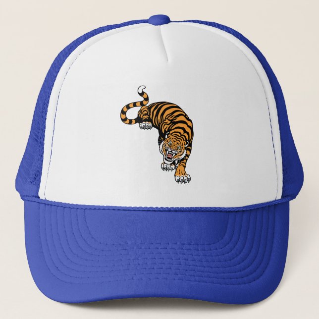 Gorra De Camionero tigre (Anverso)