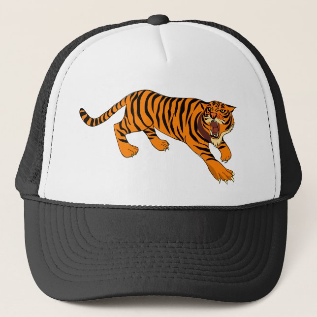 Gorra De Camionero Tigre (Anverso)