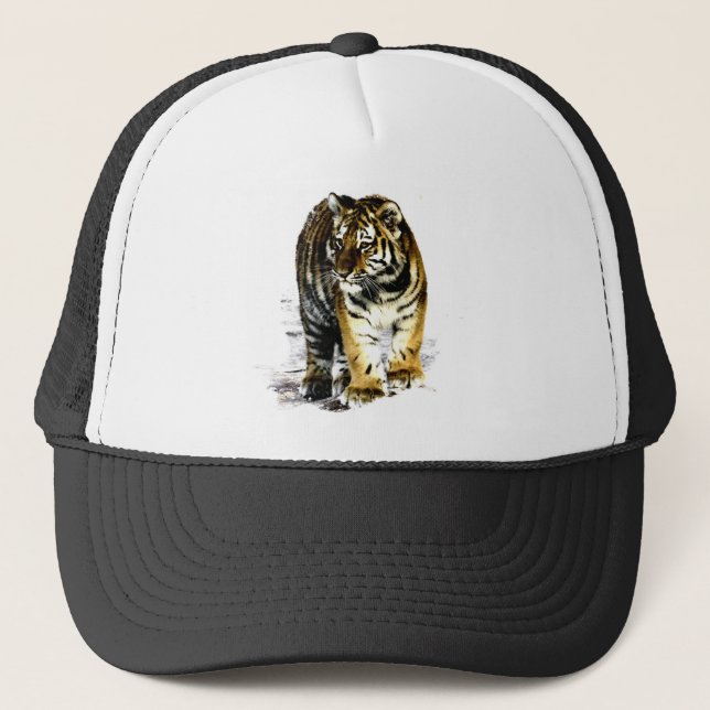 Gorra De Camionero Tigre (Anverso)
