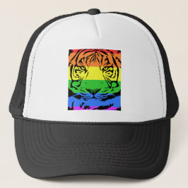 Gorra De Camionero Tigre arcoiris