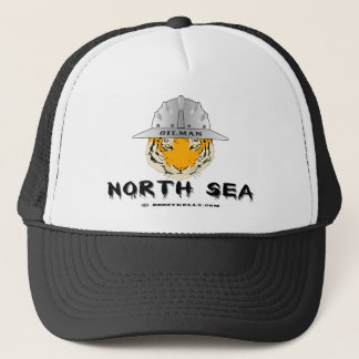 Gorra De Camionero Tigre de Mar del Norte, gorra, campos petrolíferos
