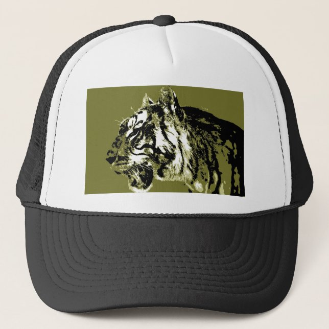 Gorra De Camionero Tigre de Siberia (Anverso)