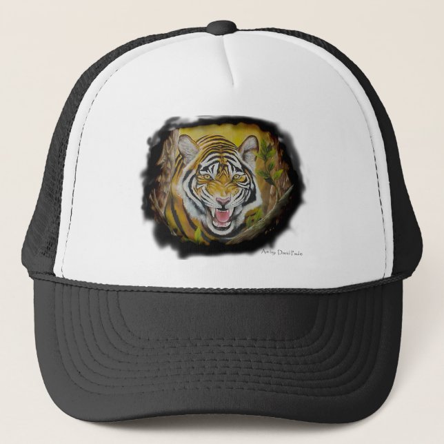 Gorra De Camionero Tigre de Siberia (Anverso)