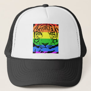 Gorra De Camionero Tigre del arco iris