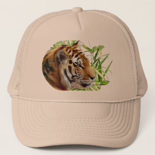 GORRA DE CAMIONERO TIGRE EN BAMBÚ