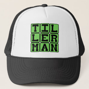 Gorra De Camionero Tillerman, timonel de barco