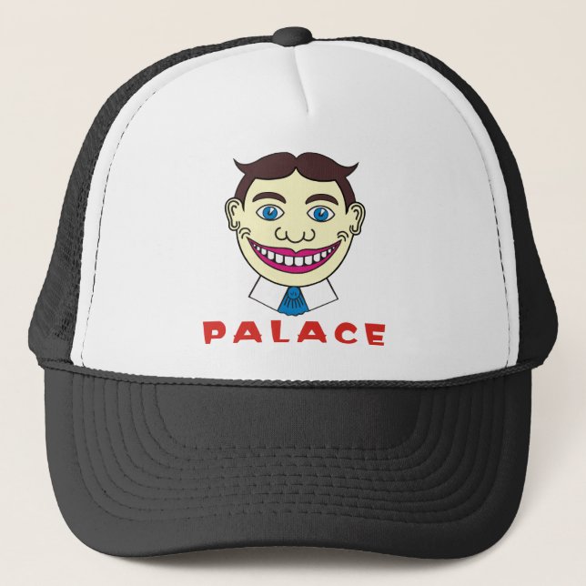Gorra De Camionero Tillie sobre letras del palacio (Anverso)
