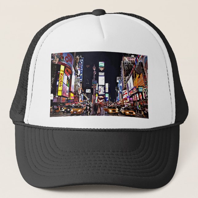 Gorra De Camionero Times Square, Nueva York 2 (Anverso)