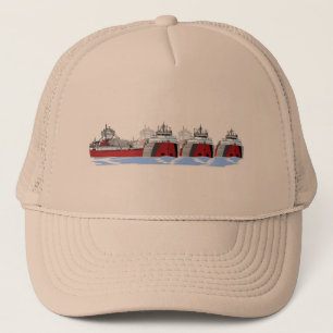 Gorra De Camionero Tin Stacker AAA Trio
