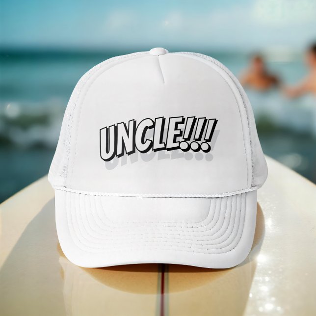 Gorra De Camionero ¡¡Tío!! Cómic Guay simple moderno (Subido por el creador)