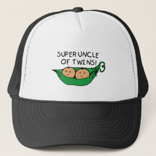 Gorra De Camionero Tío estupendo de la vaina de los gemelos