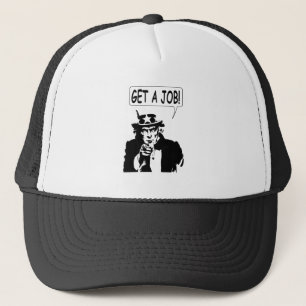Gorra De Camionero Tío Sam Obtén Un Trabajo