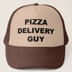 Gorra De Camionero Tipo de entrega de pizza