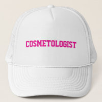 Tipografía COSMETOLOGISTA en Cosmetología Rosa