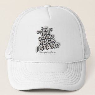 Gorra De Camionero Tipografía de la cita bibliográfica de Cristo sóli