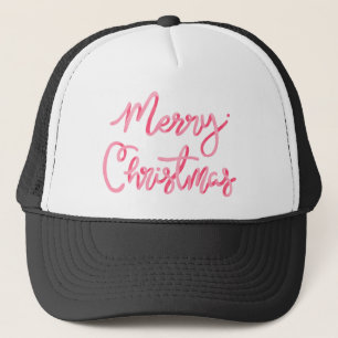 Gorra De Camionero Tipografía de pegatina de la Navidad dulce,