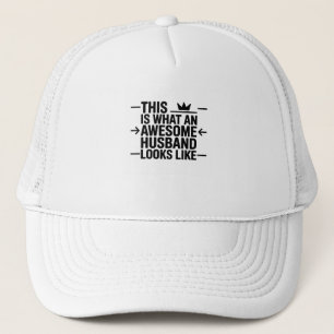 Gorra De Camionero Tipografía Gráfica Marido Impresionante
