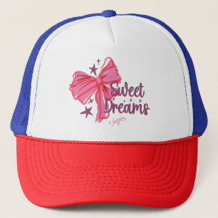 Gorra De Camionero Tipografía Purpurina "Sweet Dreams" (Sueños dulces