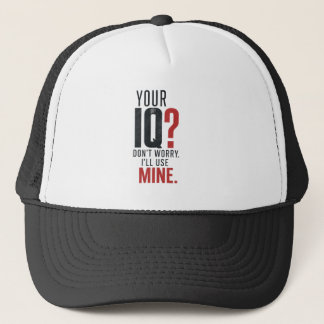 Gorra De Camionero Tipografía sarcástica Smart IQ