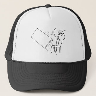 Gorra De Camionero Tirón de la tabla que mueve de un tirón la cara