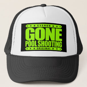 Gorra De Camionero TIROTEO IDO de la PISCINA - jugador de billares