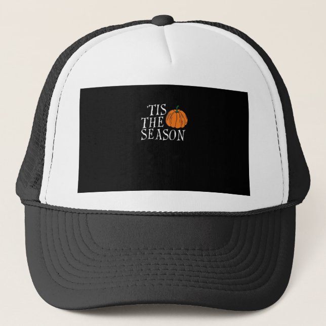 Gorra De Camionero Tis The Season Cute Halloween Pumpkin (Anverso)