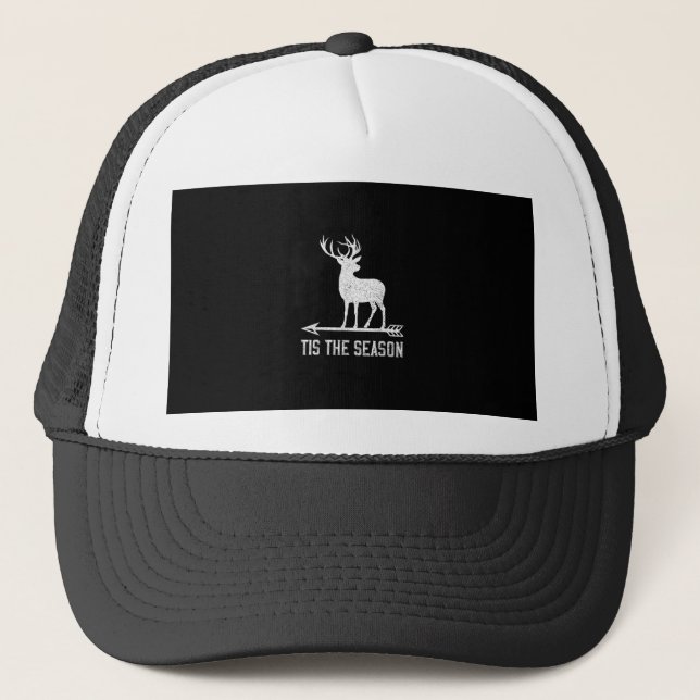 Gorra De Camionero Tis The Season Funny Deer Hunting (Anverso)