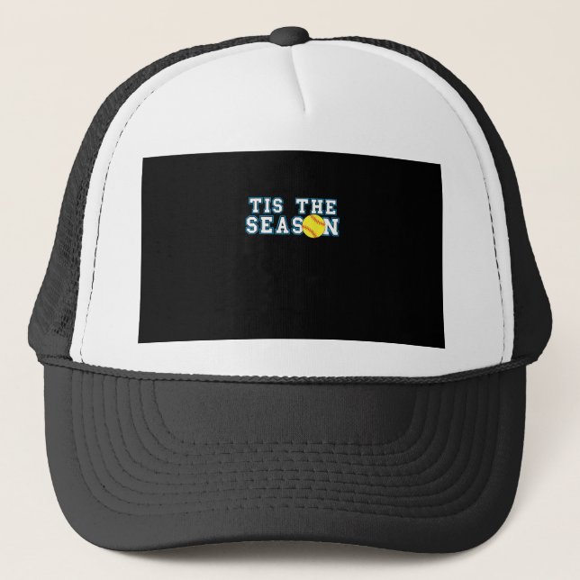 Gorra De Camionero Tis The Season Softball Coach Creative Casual (Anverso)