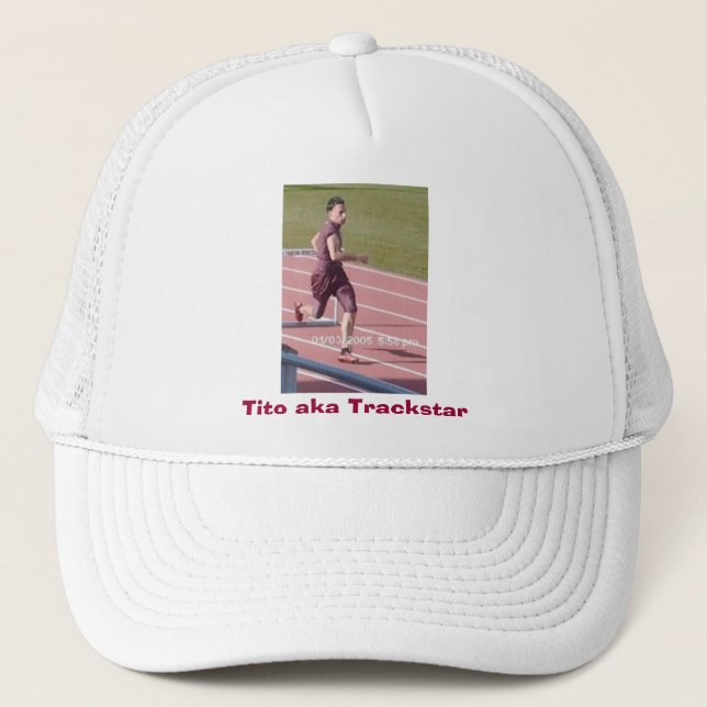 Gorra De Camionero tito2, Tito aka Trackstar (Anverso)
