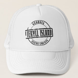 Gorra De Camionero Título de la isla de Jekyll