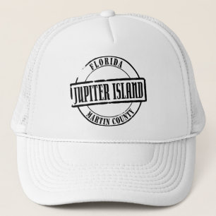 Gorra De Camionero Título de la isla de Júpiter