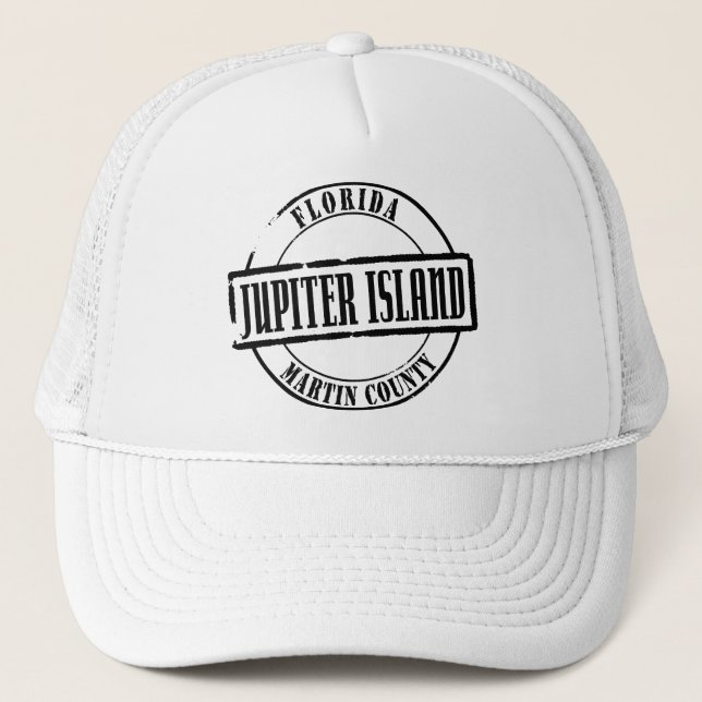 Gorra De Camionero Título de la isla de Júpiter (Anverso)