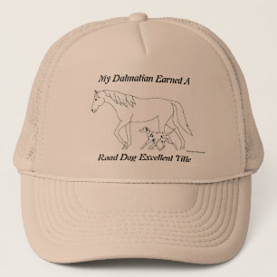 Gorra De Camionero Título de perro de carretera