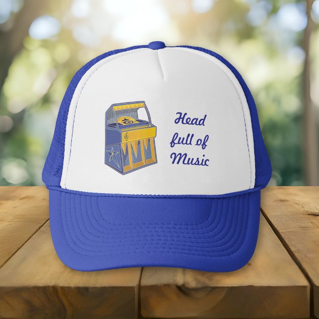Gorra De Camionero Toca discos Retro (Subido por el creador)