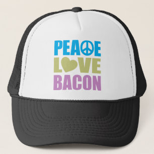 Gorra De Camionero Tocino del amor de la paz