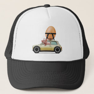 Gorra De Camionero Tocino y Huevos en Movimiento – Arte de Vin Zzep
