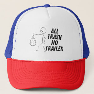 Gorra De Camionero ¡Toda La Basura No Trailer Lo Sacó!