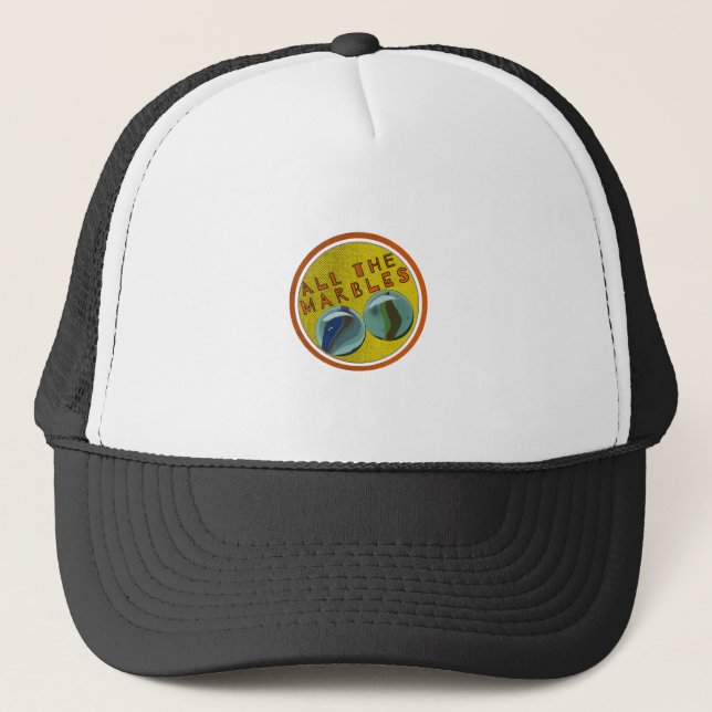 Gorra De Camionero Todas las canicas (Anverso)