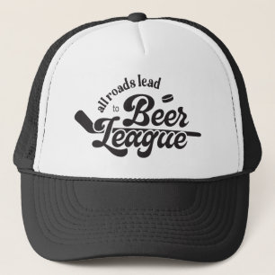 Gorra De Camionero Todas las carreteras llevan a la Beer League, Hock