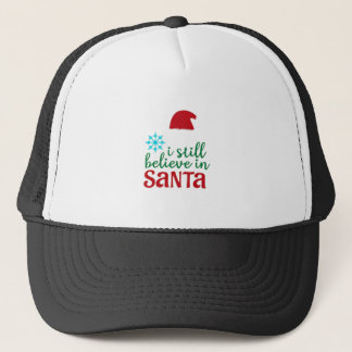 Gorra De Camionero Todavía Creo En Santa