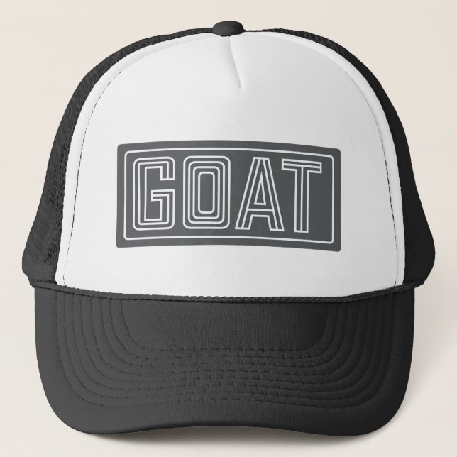 Gorra De Camionero Todavía el G.O.A.T (Anverso)