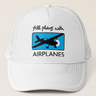 Gorra De Camionero Todavía Juega Con Aviones
