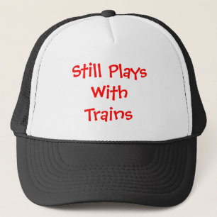 Gorra De Camionero Todavía juegos con los trenes
