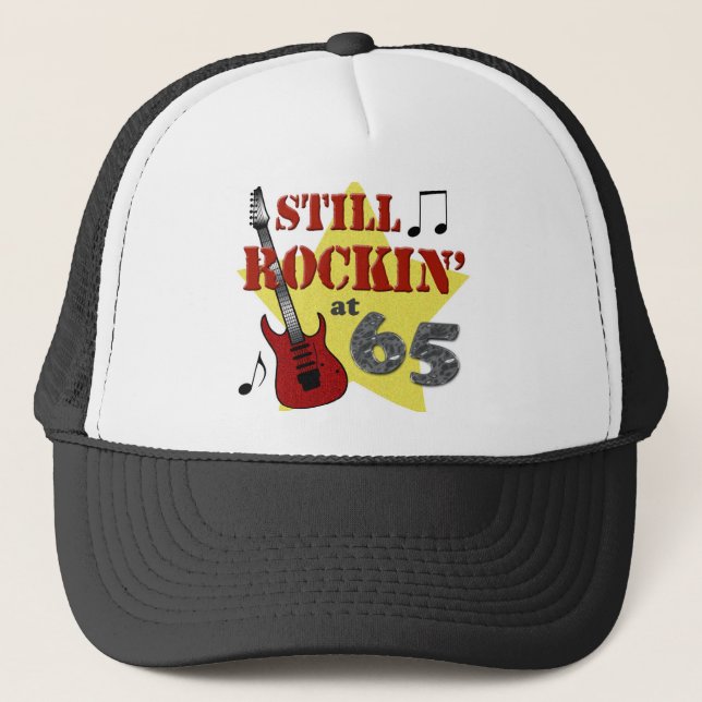 Gorra De Camionero Todavía Rockin en 65 (Anverso)