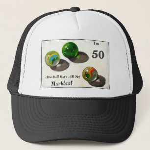 GORRA DE CAMIONERO TODAVÍA TENGA MIS MÁRMOLES EN CINCUENTA