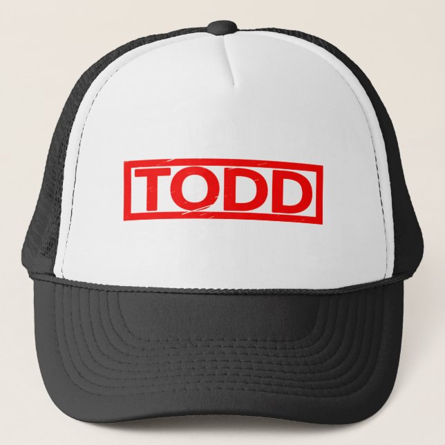 Gorra De Camionero Todd Stamp (Anverso)