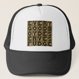 Gorra De Camionero Todo Buen Chico Merece Caramelo, Mnemotécnico Musi