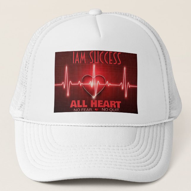 GORRA DE CAMIONERO TODO CORAZÓN (Anverso)